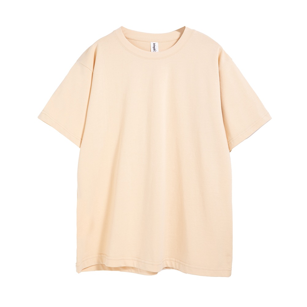 AG260 g 32 camisetas pesadas de algodón puro con hombros caídos, camiseta de manga corta de marca de moda suelta de gran tamaño personalizada