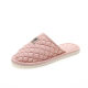 Cross-border Outer Single Plaid Three-layer Thickened Pure Cotton Fabric Rubber Bottom Home Indoor Wooden Floor Baotou Machine Washable Slippers for Men and Women