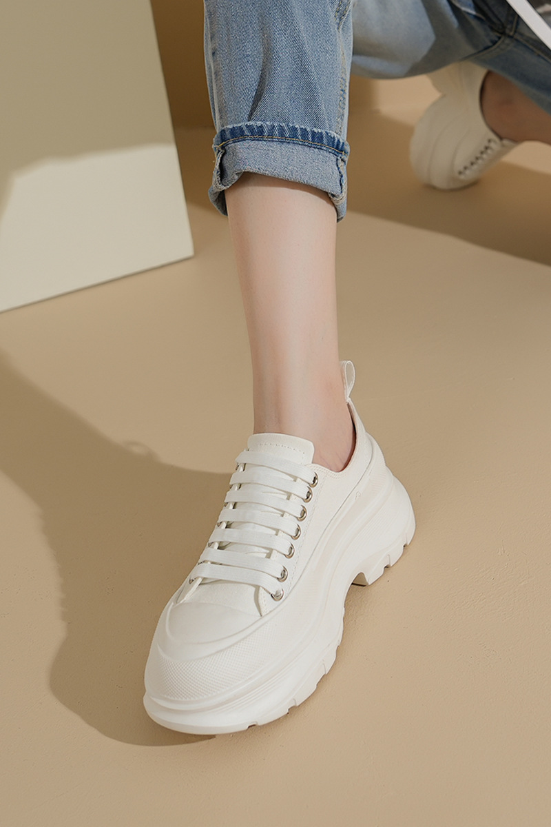 Rodis Canvas neue Frühlings- und Herbstsportstudenten weiße Schuhe, Live-Online-Damenschuhe_voghion.com