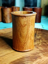 明式缅甸花梨木木笔筒文化用品笔筒手工笔筒