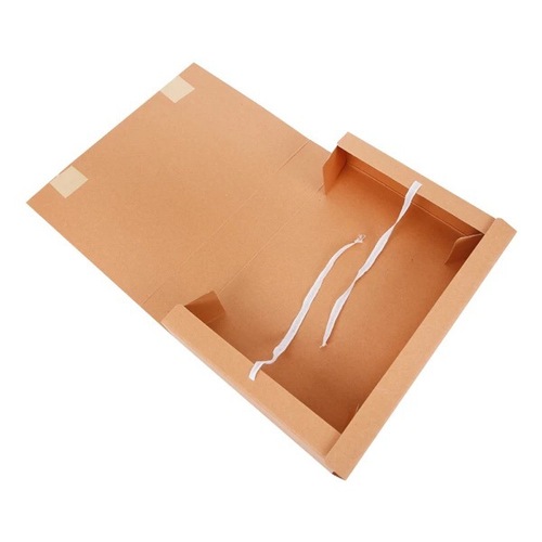 Morning Light Acid-Free Paper Archive Box APYRBH58, A4 File Box in Kraft Paper—Available in 3CM, 4CM, 5CM, and 6CM, Extra-Strong Storage Solution