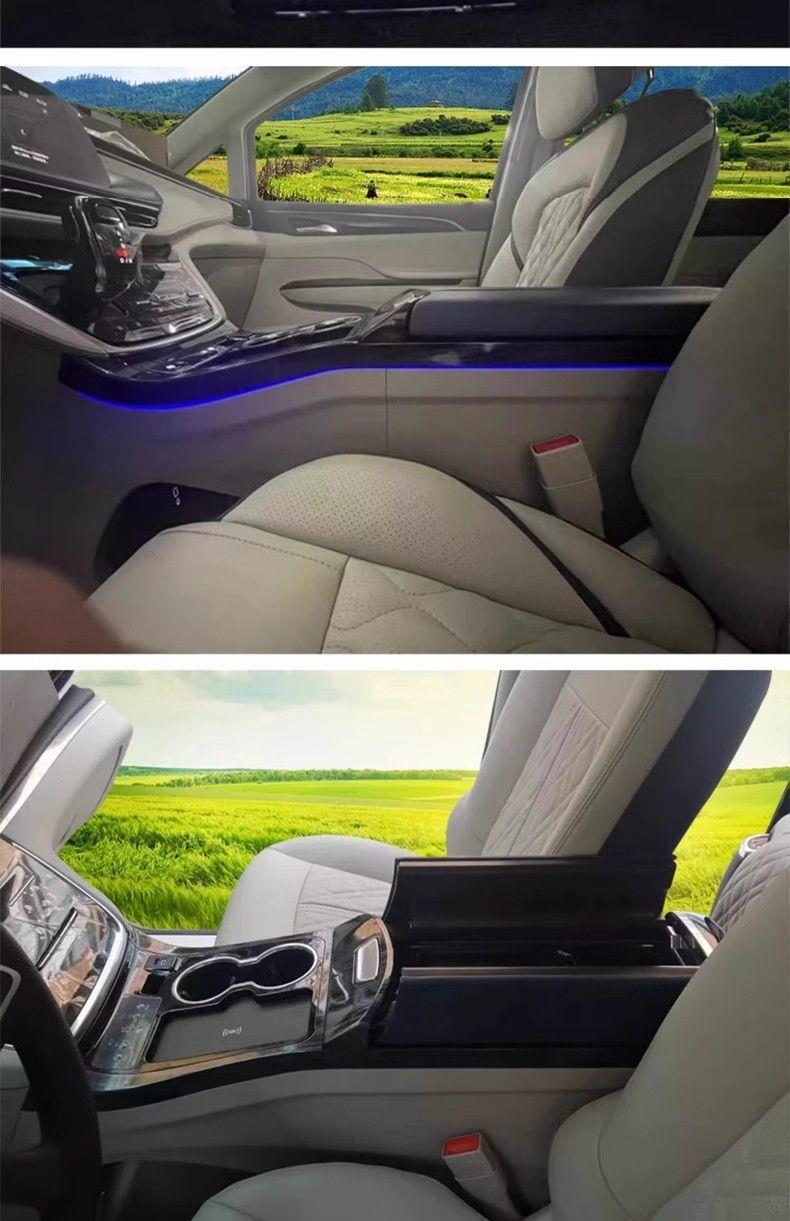 Buick Gl8 Armrest Box with Refrigerator Es Lu Shang 653 Central Armrest Box 652t Fathead Fish Center Console Modification Accessories