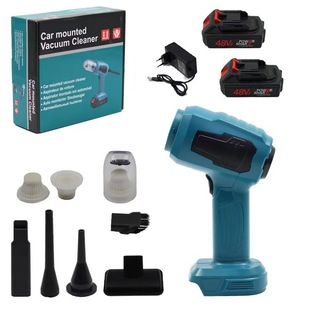Rechargeable Lithium Battery Makita Car Vacuum Cleaner Dust Removal Handheld Convenient Household Wireless Dust Removal Gap and Dead Corner Cleaning