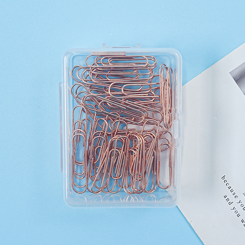 Ventas transfronterizas calientes de 28mm clips creativos macarón pin de metal encuadernador financiero suministros de oficina al por mayor