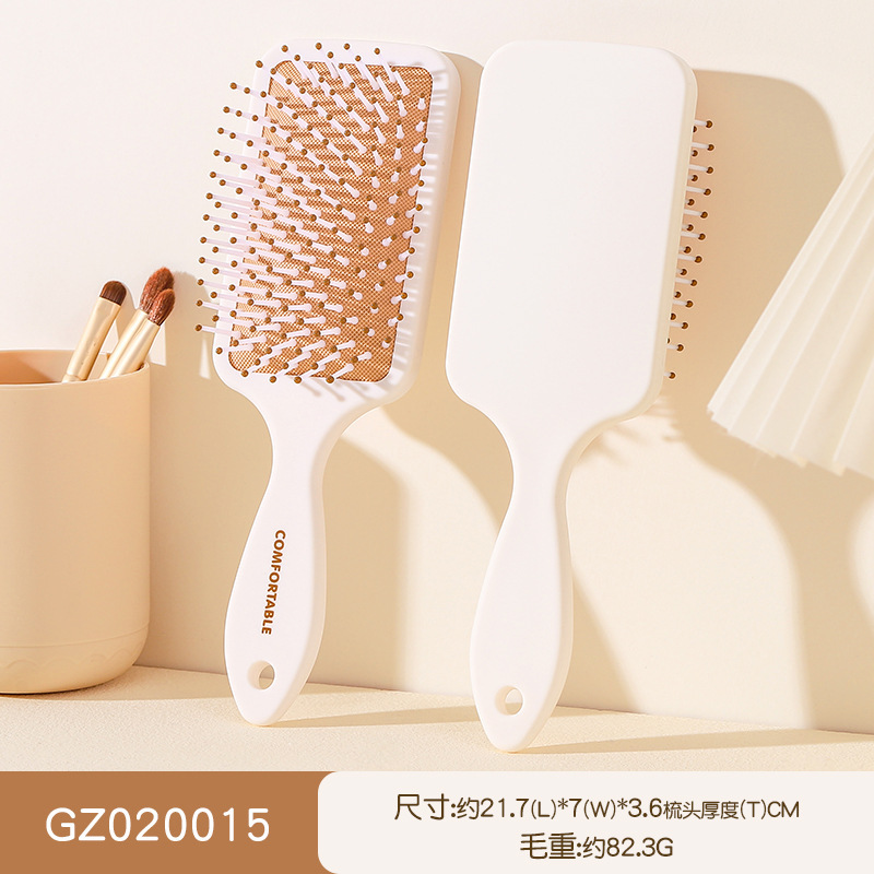 学生ヘアスタイリングコームエアクッションコーム高価値スタイリングエアバッグコーム家庭用ポータブル帯電防止マッサージコーム|undefined