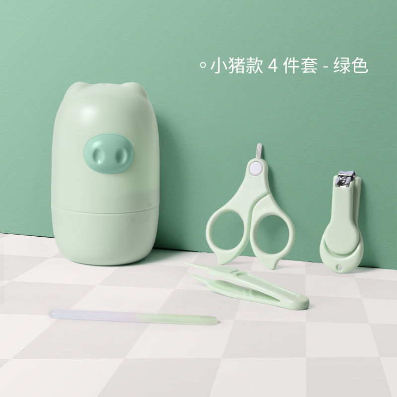 Копилка-зеленый-комплект из 4 предметов