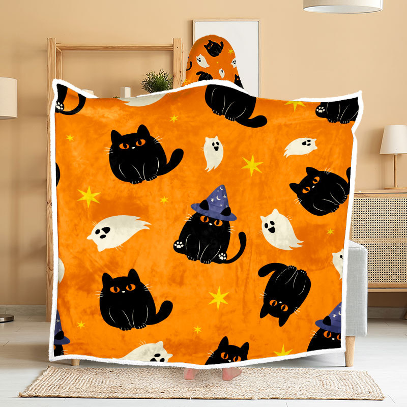 Cross-border wish capas multifuncionales de doble capa encapuchada doble capa de invierno engrosado lana calentamiento de flange camisa