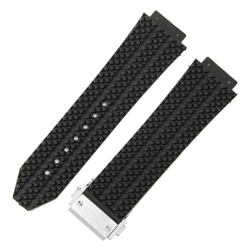 On behalf of Hengbao Watchband in the Big Bang Classic Fusion Yubo convex mouth 24*17 26*19mm silicone rubber