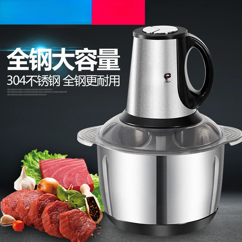 Немецкая мясорубка для дома, начинка из мяса, нержавеющая сталь, многофункционная электрическая кухня машина, измельчение овощей, начинка, бесплатная доставка