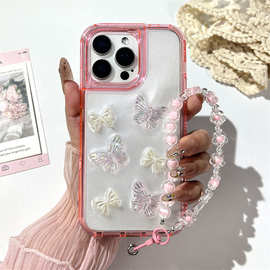 秘鲁热销款适用HONORX7D白滴胶配件X6C彩链PC染色400Pro手机壳