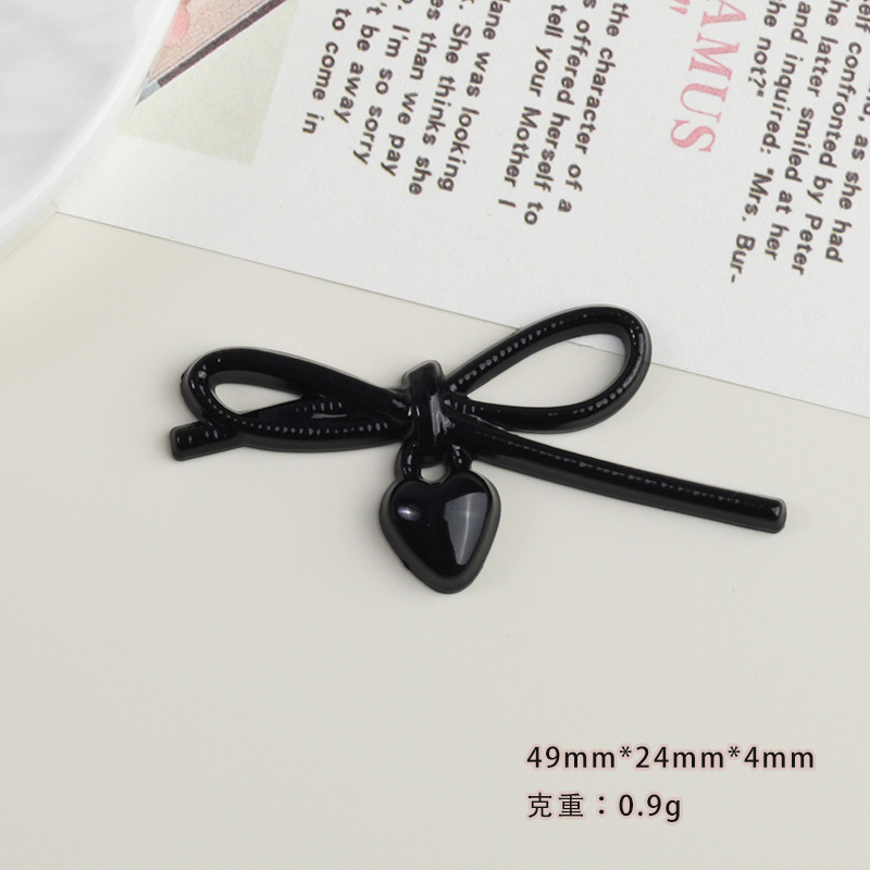 漫画 diy 樹脂アクセサリージュエリー結び目愛クリーム接着剤ヘアピン携帯電話ケース靴バックルキーホルダーペンダント|undefined