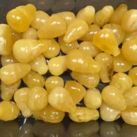 Футболка из сырой руды из пчелиного воска Русское куриное масло Желтый полный мед 18-20-22 Большой тройник DIY бусины аксессуары ручной работы