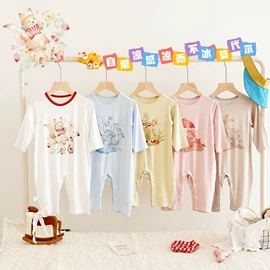 连身衣、爬服;连体衣家居服;童裤