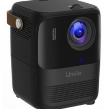 Proyector transfronterizo HY300PRO A008 Smart Mini portátil para el hogar Proyector al aire libre 4K Ultra HD