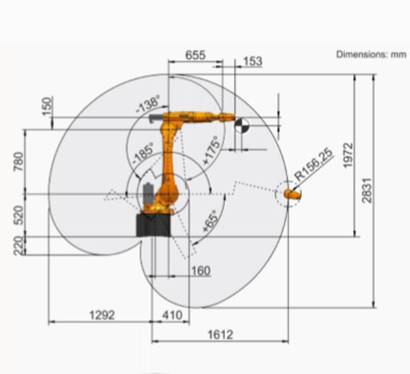库卡机器人 KR16 R1610 负载16kg 臂长1612mm 适用于弧焊点焊