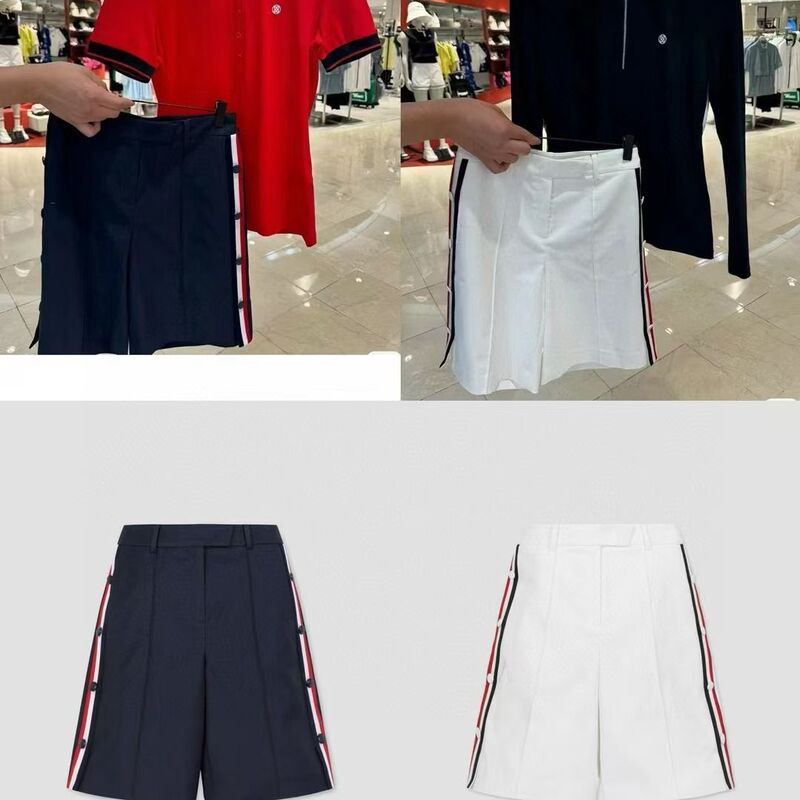 Korean Women's Golf Clothing 24 Summer New Sports Casual Fashion Versatile Shorts Slim Fit Pants