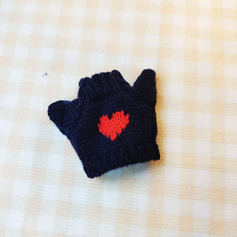 15cm ciego caja pull paño suéter pantalones macaron labubu colgante muñeca suéter Año Nuevo suéter lindo