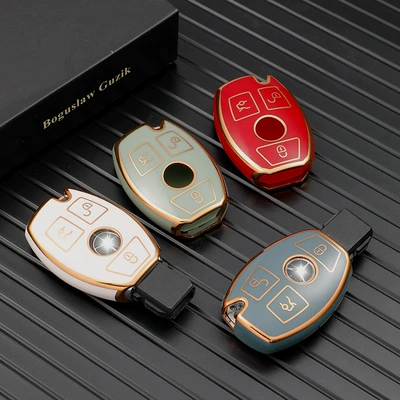 Car key bag — Gold-Edged Key Cover Is Suitable