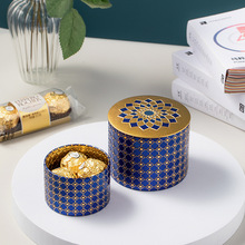 新创意小号金属密封圆罐便携花茶首饰零食茶叶马口铁空罐包装现货