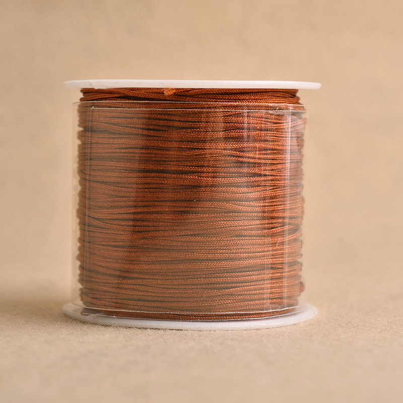 71 / 73 / 72 No. 0.4 / 0.8mm hilo de jade hilo de cuentas diy hilo tejido a mano línea de unión colgante alambre de nudo chino image 38