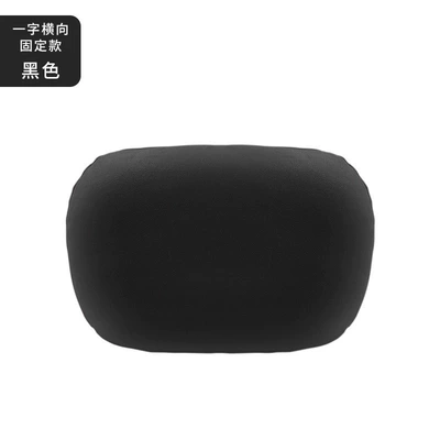 Backrest Pillows – Headrest - maybach-hollow-cotton-headrest-1-piece-black