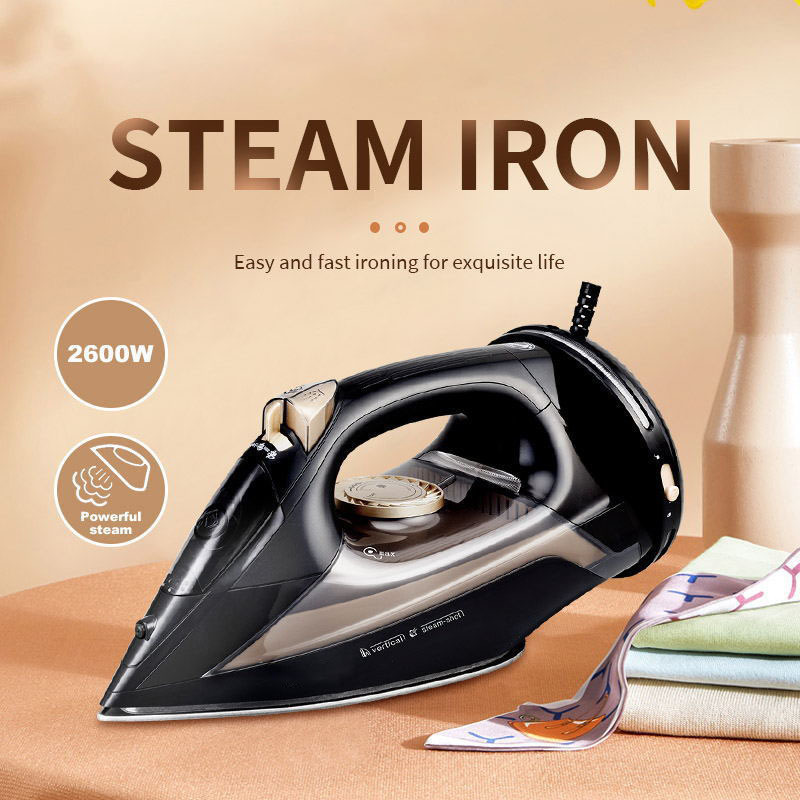 Household Handheld Electric Iron Small Water Spray Steam Iron Ceramic Soleplate with Water Tank Iron Foreign Trade Cross-Border