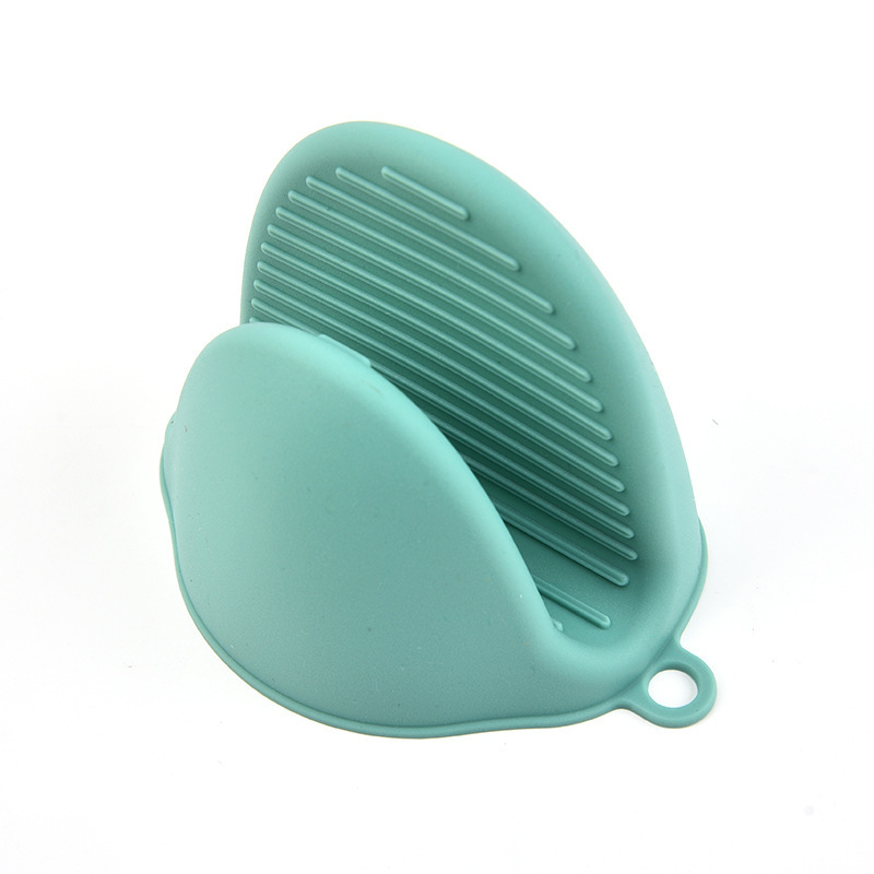 Horno de microondas de silicona guantes de aislamiento térmico silicona anti-escaldado clip de mano FDA suministros de cocina herramientas para hornear
