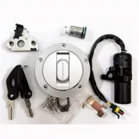 Комплект замков для мотоцикла, совместимый с Cub BJ250 BJ500/-E, полный замок транспортного средства, электрический замок багажника, замок топливного бака