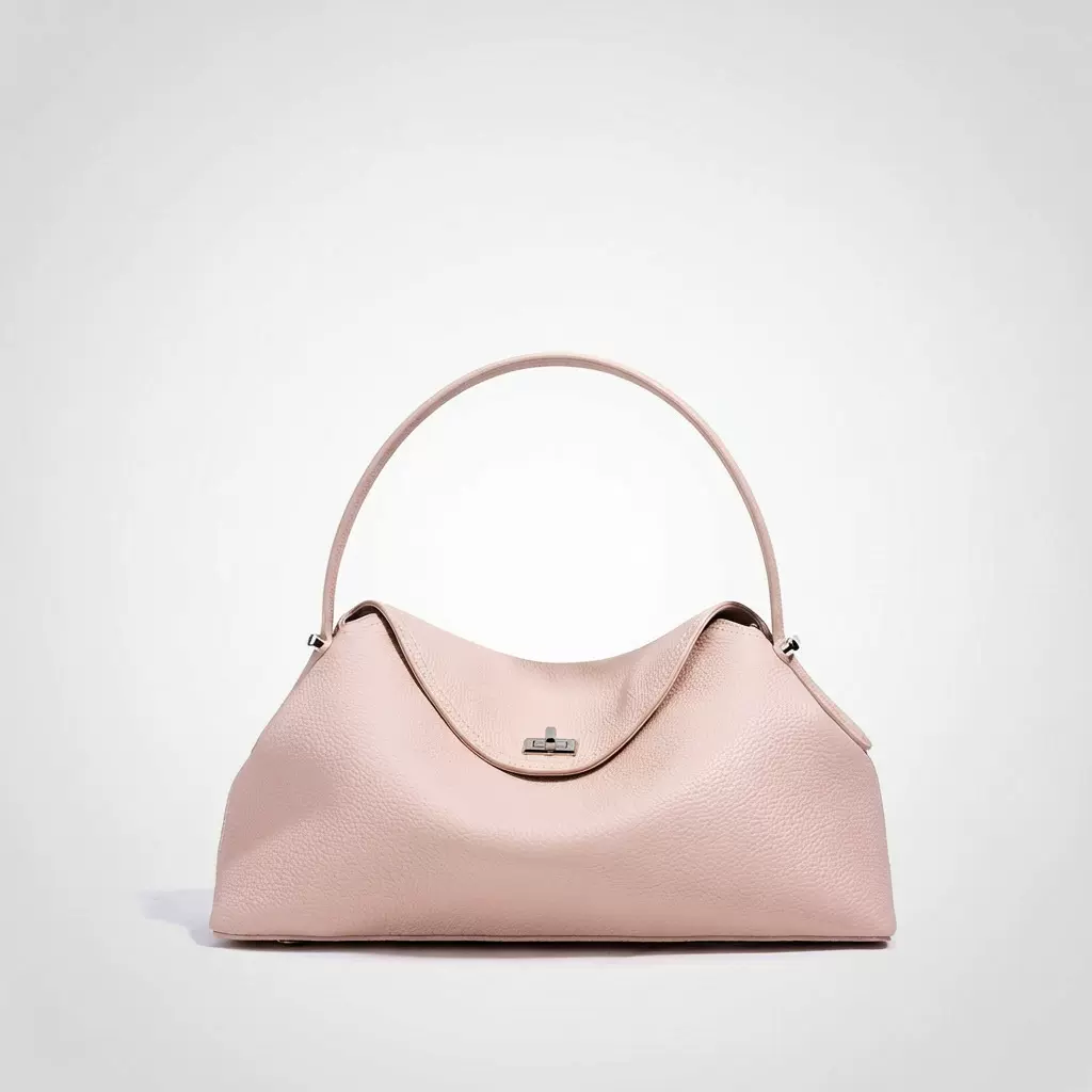 真皮通勤百搭单肩女士斜挎包简约大容量高级感头层牛皮手提包