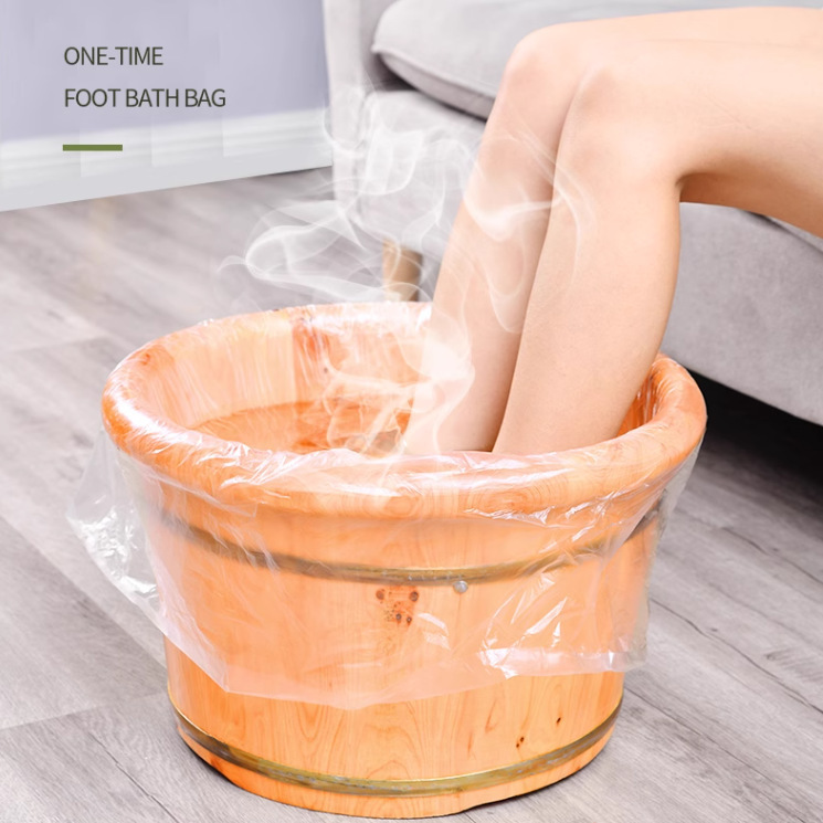 Disposable Foot Bath Bag Foot Bath Tub Foot Therapy Foot Washing Household Plastic Thickened Bag Independent Packaging Foot Bath Bag