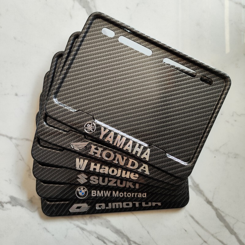 Light pedal motorcycle car license plate frame advertising plate frame car number plate frame modification wholesale Light pedal motorcycle car license plate frame advertising plate frame car number plate frame modification wholesale