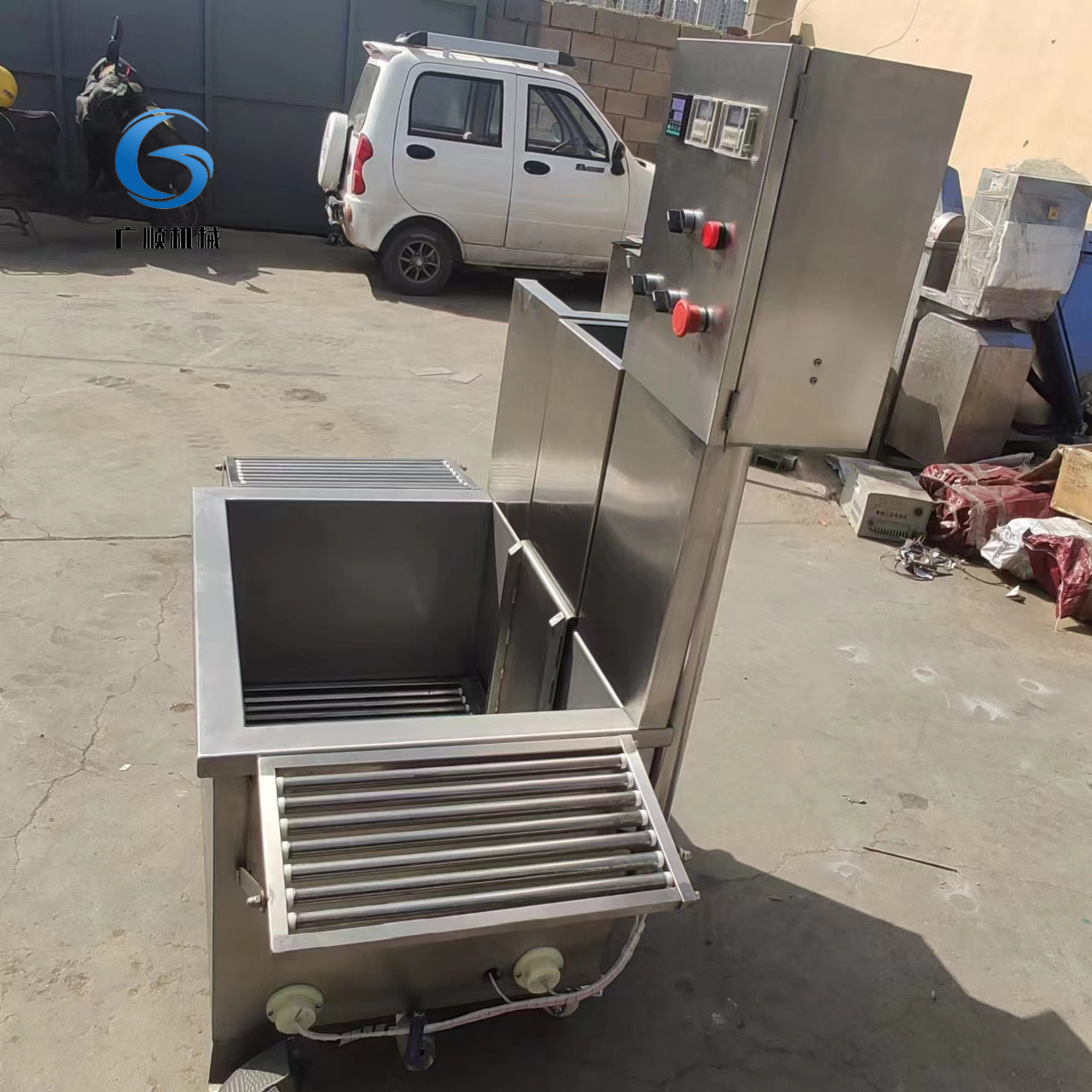 热水收缩机   大块牛羊排冷鲜肉类熟食保鲜热塑封包装机