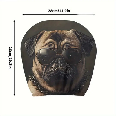 can be labeled and shipped on | Universal seat cover - bago-double-sided-printing-1-piece