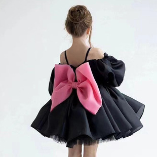 Cross Border Children's Dress Birthday Party Foreign-style Princess Dress Kindergarten Holiday Dance Dress Flower Children's Wedding Dress