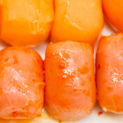 Yantin Mini 4 pieces spicy sausage 18g internet celebrity ham sausage ready-to-eat meat snacks casual snacks wholesale 