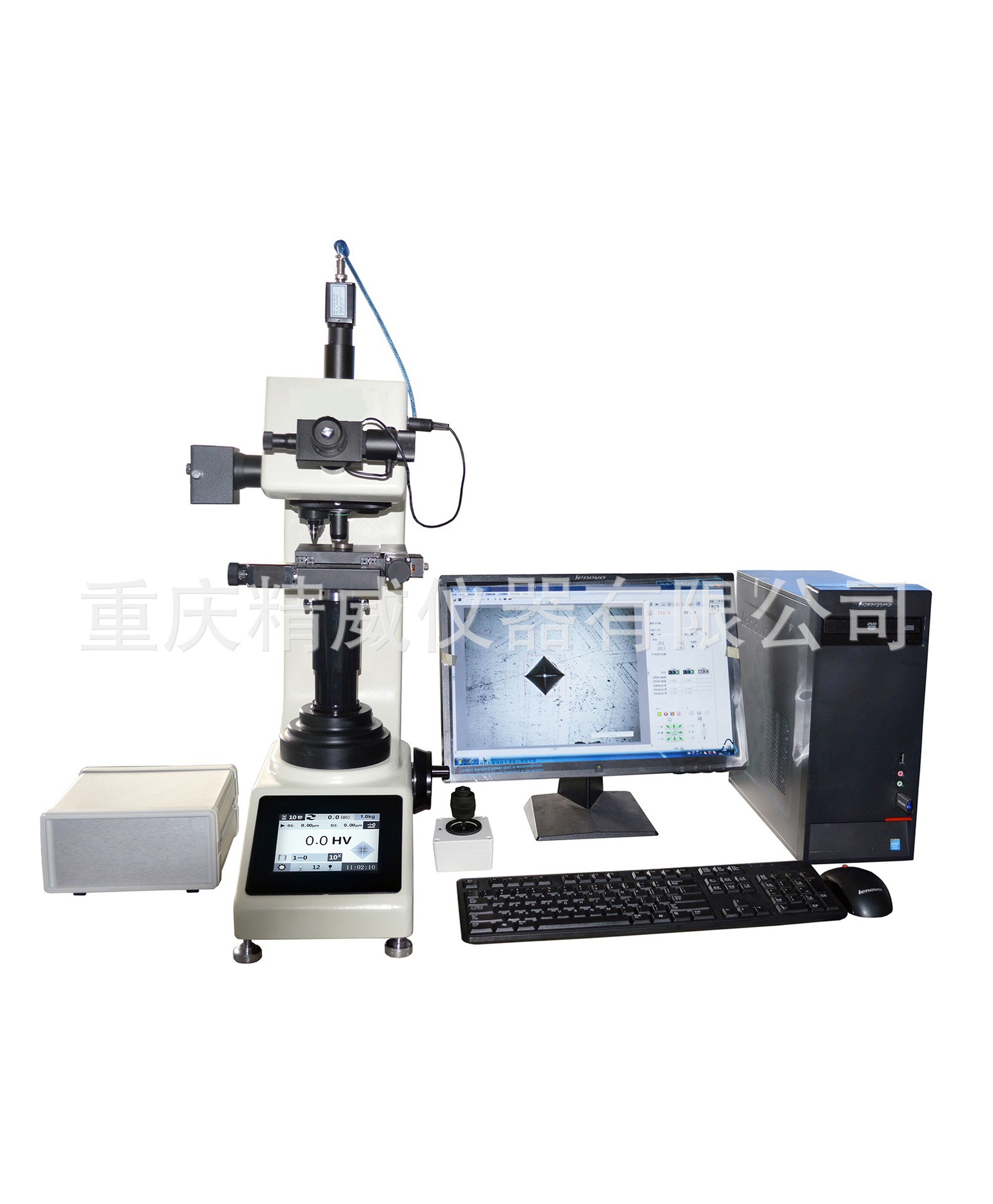 厂价供应国内全自动维氏硬度计自动聚焦自动测量