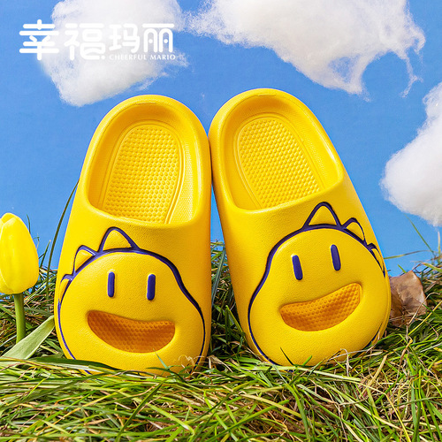 Happy Mary Children's Cartoon Dinosaur Indoor and Outdoor Slippers for Babies, Home Shoes, Bathroom Cute Hooded Cool Slippers