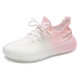 Coconut Shoes 2023 Lovers Breathable Student 350 Running Shoes Gradient Men's and Women's Fly Woven Sports Shoes YZ355