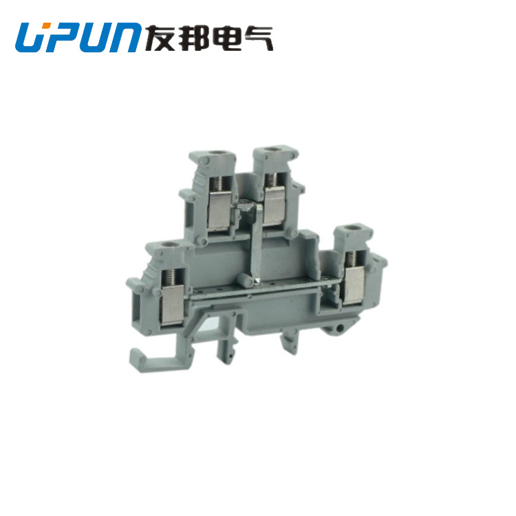 上海友邦电气UKJ-2.5M/2*2 2.5mm小型双层互联接线端子微型电气