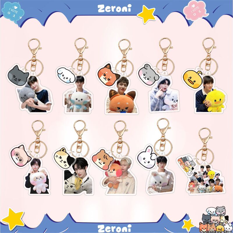 ZEROBASEONE ZB1 New Cartoon Acrylic Keychain Bag Pendant Accessories Accessories Star Peripheral