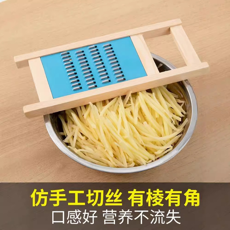 家庭用キッチン多機能ニンジンとキュウリの細切りおろし器は、野菜、キャベツ、ジャガイモのスライスを傷つけずにカットできます。|undefined