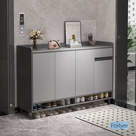 鞋柜家用门口室内新款换鞋凳一体玄关柜隔断柜爆款靠墙入户鞋架子