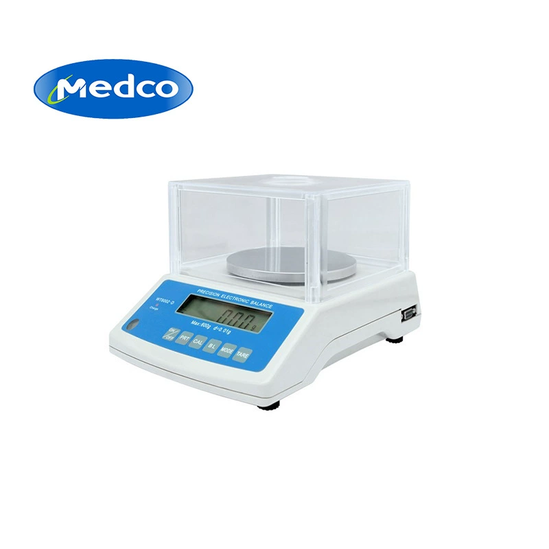 Трансграничная поставка высокоточных лабораторных цифровых весов WT2002A с цифровым дисплеем и точностью 0,01 г