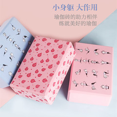 Printed yoga block high-density beginner dance-specific training foam block
