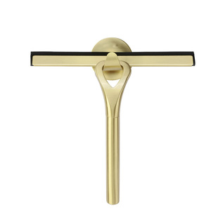304 Stainless Steel Silicone Glass Wiper Golden Window Wiper Toilet Household Bathroom Mirror Cleaner