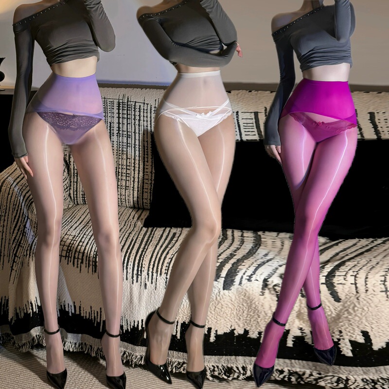 Internet Celebrity High-End Pure Desire Sexy Aurora Glossy Seamless Stockings for Women, Ultra-Thin Butt-Lifting Seamless Shiny Pantyhose Internet Celebrity High-End Pure Desire Sexy Aurora Glossy Seamless Stockings for Women, Ultra-Thin Butt-Lifting Seamless Shiny Pantyhose