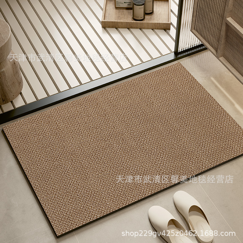 珪藻土フロアマット、シンプルなスタイル、耐摩耗性、お手入れ簡単、家庭用トイレと浴室のフロアマット、吸水性、滑り止め、メーカーから直接供給|undefined