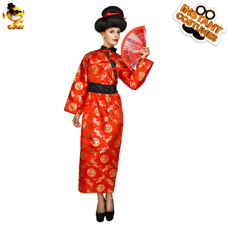 Geisha traje de la mascarada ropa de fiesta Cosplay traje de rendimiento ropa de la etapa de distribución al por mayor