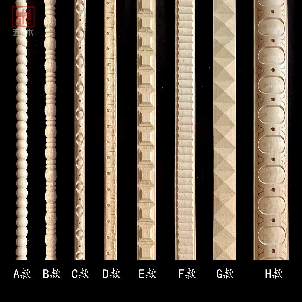 Dongyang резьба по дереву из массива дерева декоративные линии мебель потолочный шкаф боковые полосы квадратные блоки линии тыквы линии линии лошади