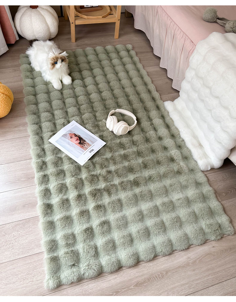 Full Carpet Coverage Commercial Mat, Ins-Style Ink Wash Study Atmosphere Rug, Light Luxury Floor Mat, Light Luxury Carpet, Light Luxury Wool Rug for Bathroom